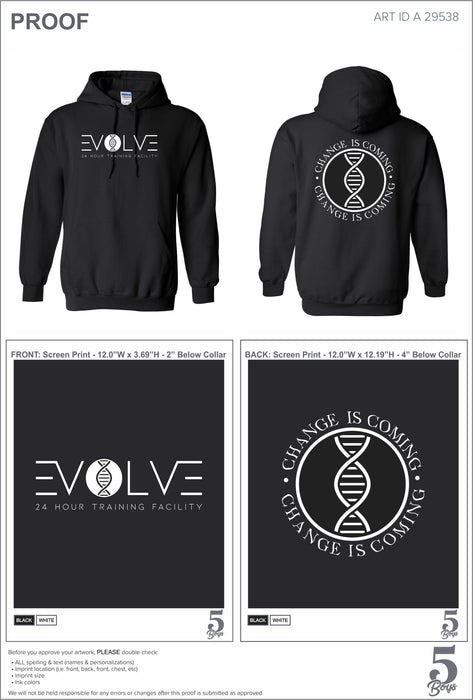 Evolve Hoodie - Change is Coming