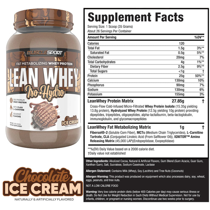 Muscle Sport Lean Whey